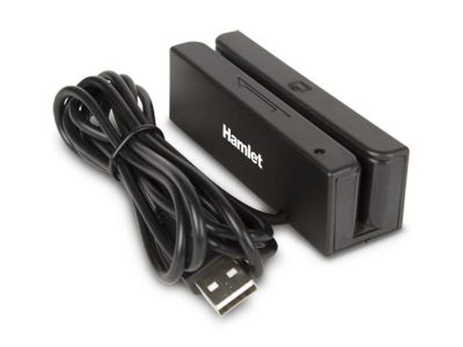 Hamlet HURMAG3 lettore di carte magnetiche Nero USB [HURMAG3]
