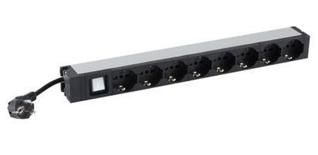 PDU 8 PRESE SCHUKO BIPASSO E INT LUMINOSO [LG-C915308CL]