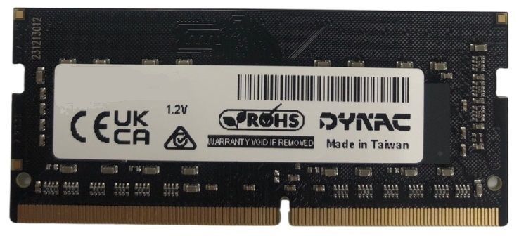 DYNAC DD4S320016G/S memoria 16 GB 1 x 16 GB DDR4 3200 MHz [DD4S320016G/S]