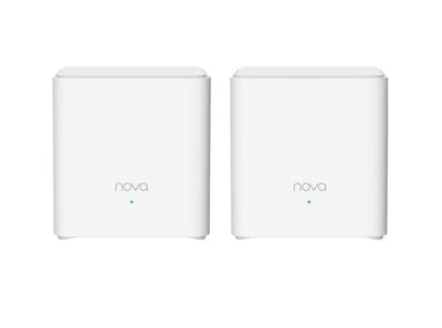 Tenda EX3 (2-pack) Dual-band (2.4 GHz/5 GHz) Wi-Fi 6 (802.11ax) Bianco 1 Interno [EX3-2]