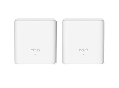 Tenda EX3 (2-pack) Dual-band (2.4 GHz/5 GHz) Wi-Fi 6 (802.11ax) Bianco 1 Interno [EX3-2]