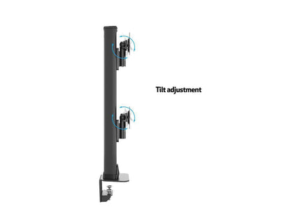 ITB MB0556 supporto da tavolo per Tv a schermo piatto 127 cm (50") Morsa Nero [MB0556]