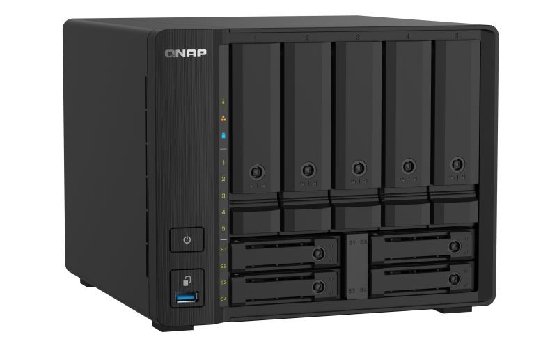 QNAP TS-932PX NAS Tower Collegamento ethernet LAN Nero Alpine AL-324 [TS-932PX-4G]