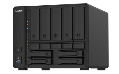 QNAP TS-932PX NAS Tower Collegamento ethernet LAN Nero Alpine AL-324 [TS-932PX-4G]