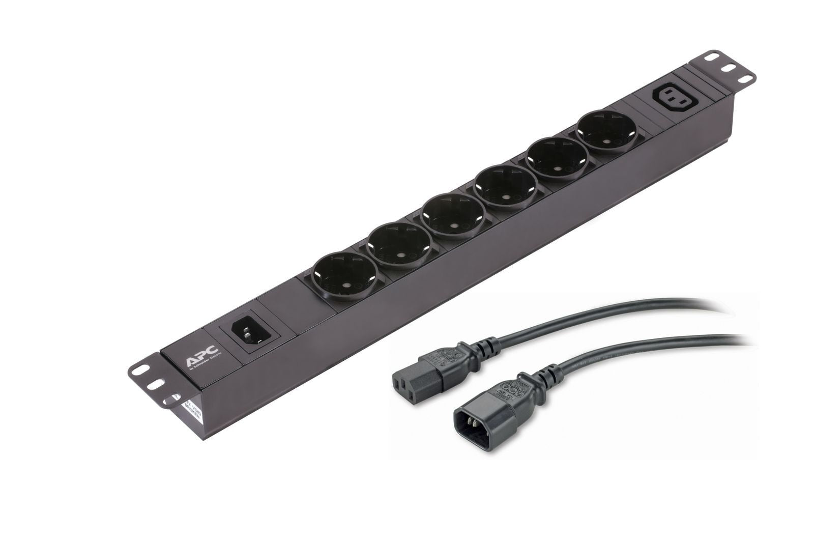 APC EPDU1010B-SCH unità di distribuzione dell'energia (PDU) 7 presa(e) AC 1U Nero [EPDU1010B-SCH]