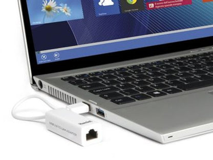 Hamlet Adattatore USB 2.0 to Lan velocità di trasferimento fino a 10/100 Mbps [HNU2F100]