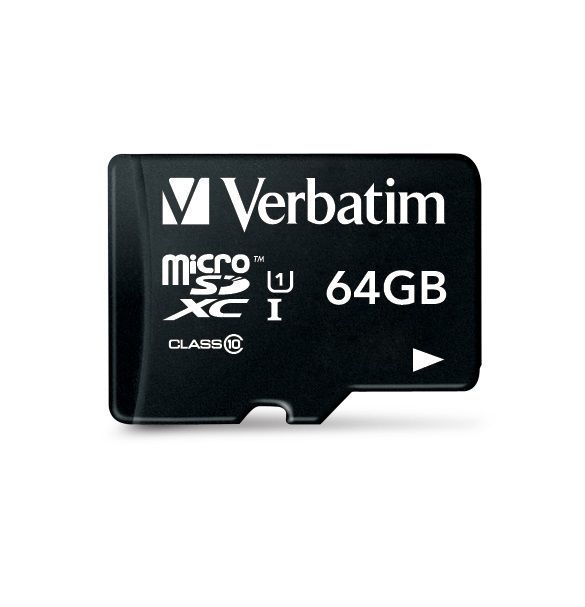 Verbatim Premium 64 GB MicroSDXC Classe 10 [44084]