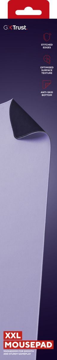 Trust GXT 759P Tappetino per mouse per gioco da computer Viola [25614]