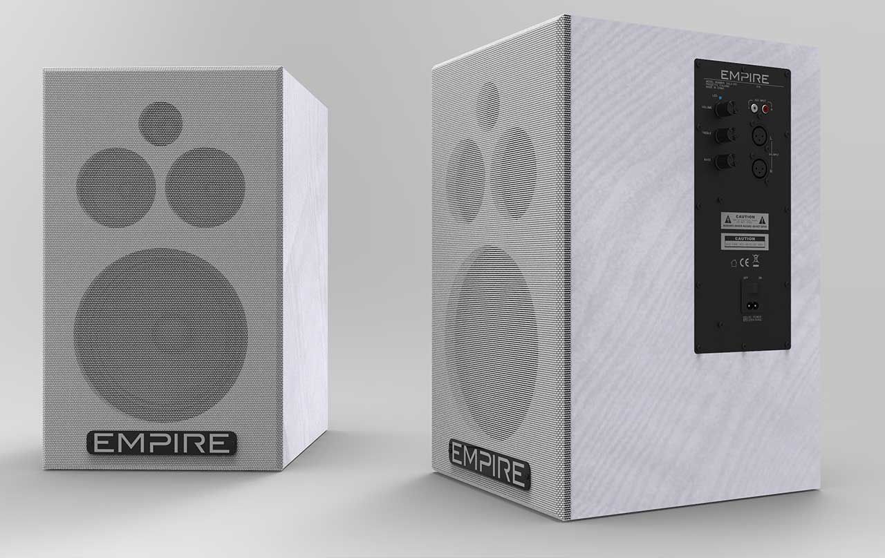 Empire Media HS-290 Nero, Bianco Cablato 290 W [HS.290WHITE]