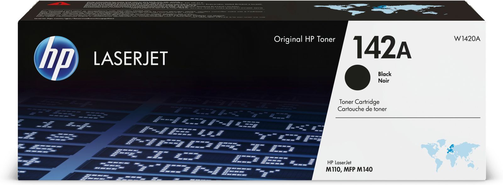 HP Cartuccia toner nero originale LaserJet 142A [W1420A]