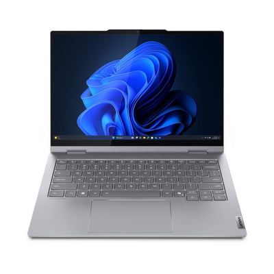 Lenovo ThinkBook 14 2-in-1 G5 IAU Intel Core Ultra 7 255U Ibrido (2 in 1) 35,6 cm (14") Touch screen WUXGA 16 GB DDR5-SDRAM 512 GB SSD Wi-Fi 6E (802.11ax) Windows 11 Pro Grigio Italiano [21SQ000DIX]
