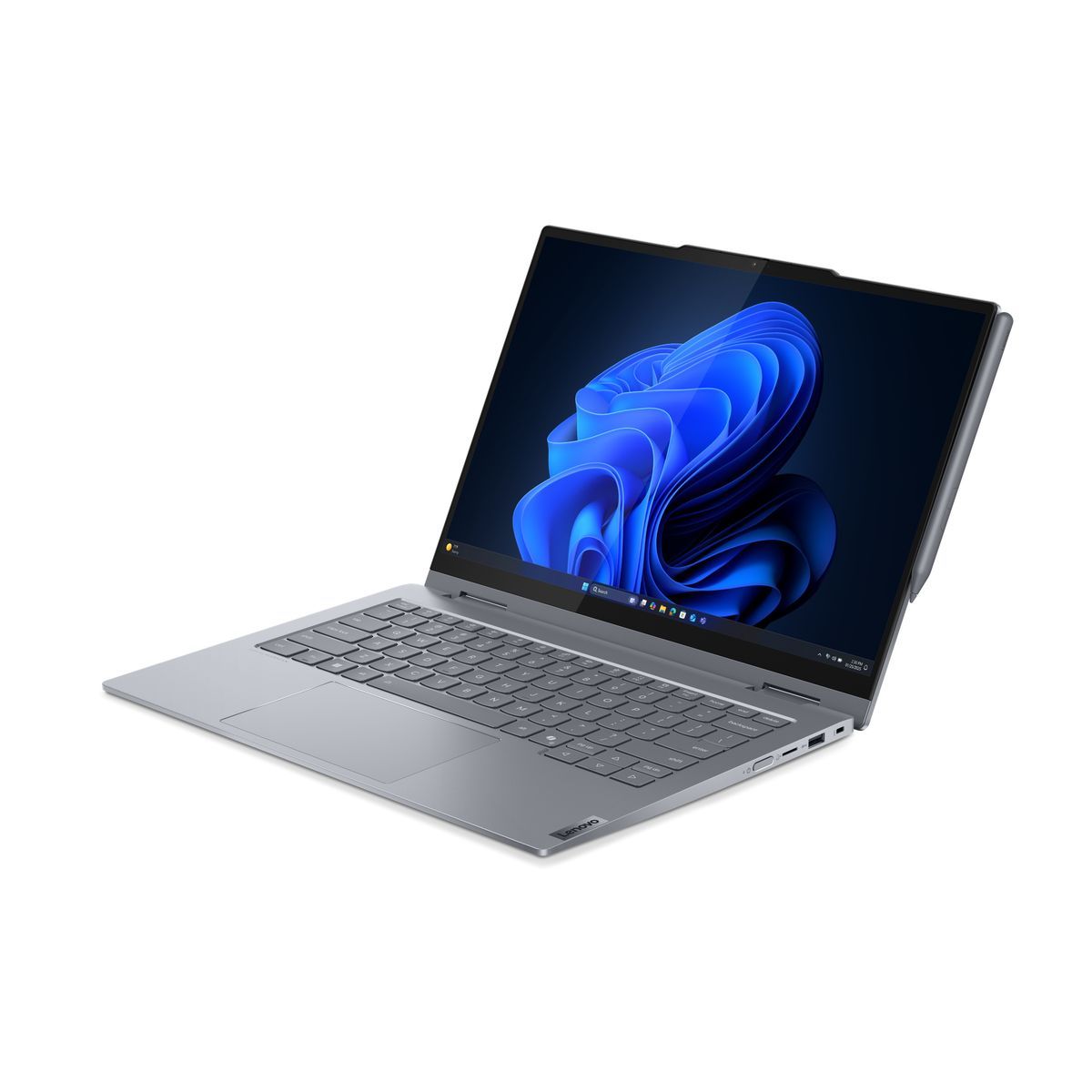 Lenovo ThinkBook 14 2-in-1 G5 IAU Intel Core Ultra 7 255U Ibrido (2 in 1) 35,6 cm (14") Touch screen WUXGA 16 GB DDR5-SDRAM 512 GB SSD Wi-Fi 6E (802.11ax) Windows 11 Pro Grigio Italiano [21SQ000DIX]