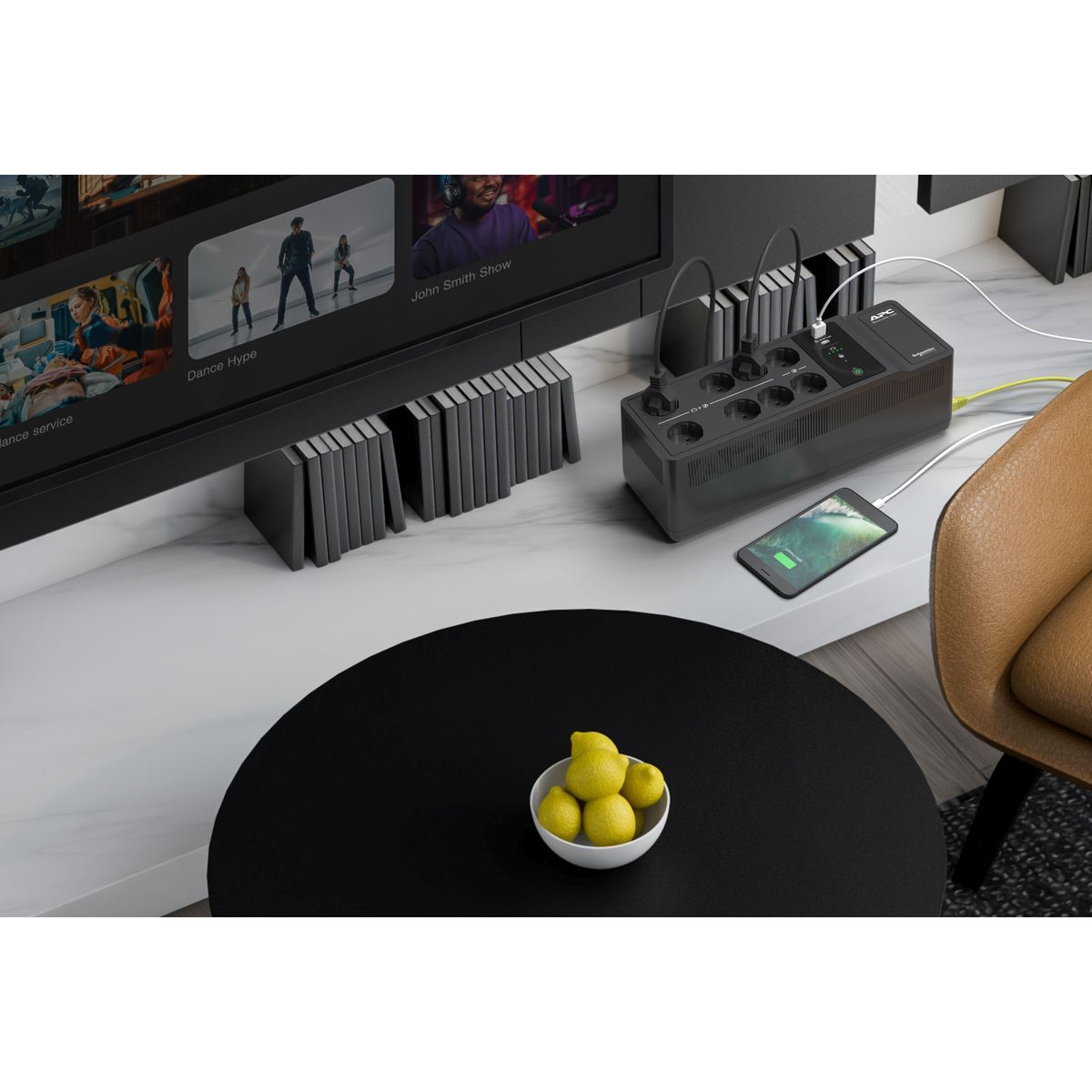 APC BE1050G2-IT gruppo di continuità (UPS) Standby (Offline) 1,05 kVA 600 W 8 presa(e) AC [BE1050G2-IT]