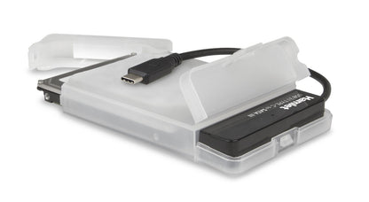 Hamlet Adattatore USB 3.1 Type-C to SATA III per collegare hard disk o unità SSD con Serial ATA [XADTC-SATA]