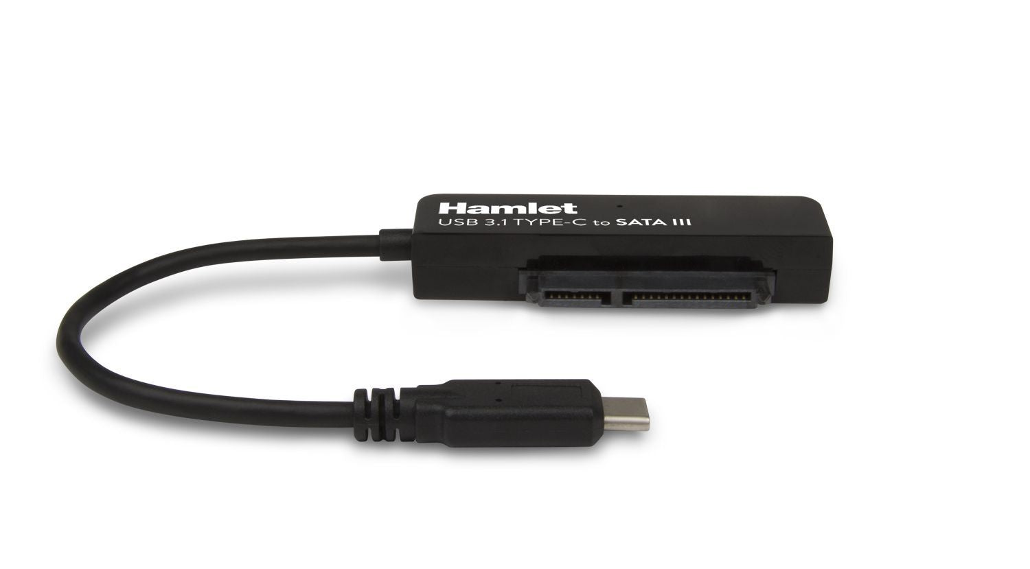 Hamlet Adattatore USB 3.1 Type-C to SATA III per collegare hard disk o unità SSD con Serial ATA [XADTC-SATA]