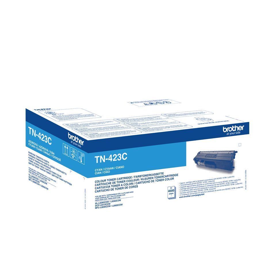 Brother TN-423C cartuccia toner 1 pz Originale Ciano [TN423C]