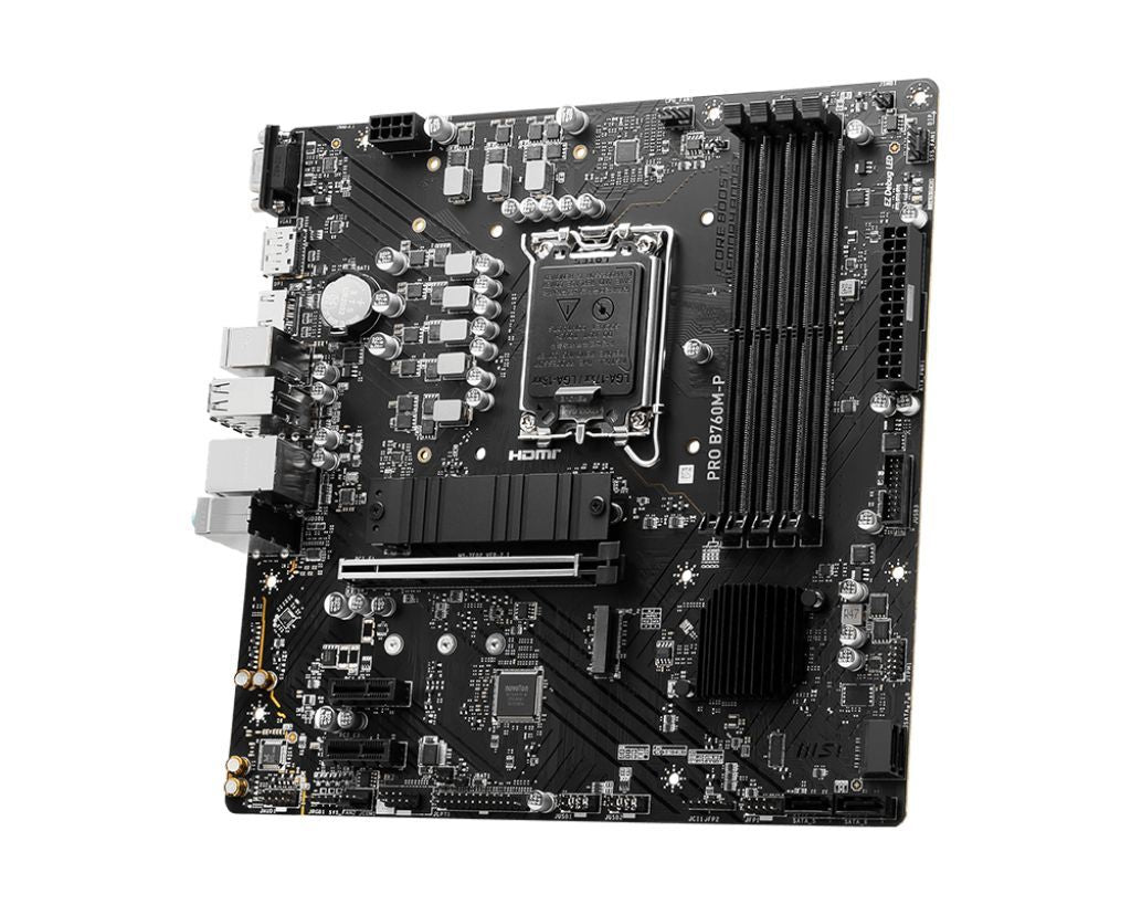 MSI PRO B760M-P scheda madre Intel B760 LGA 1700 micro ATX [PROB760M-P]
