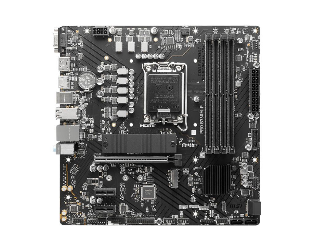 MSI PRO B760M-P scheda madre Intel B760 LGA 1700 micro ATX [PROB760M-P]