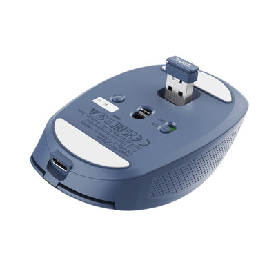 Trust Ozaa mouse Ufficio Mano destra RF senza fili + Bluetooth Ottico 3200 DPI [24934]