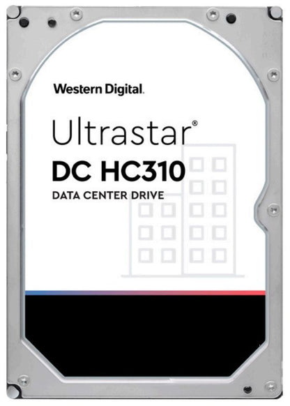 Western Digital Ultrastar DC HC310 HUS726T6TALE6L4 disco rigido interno 6 TB 7200 Giri/min 256 MB 3.5" Serial ATA III [0B36039]