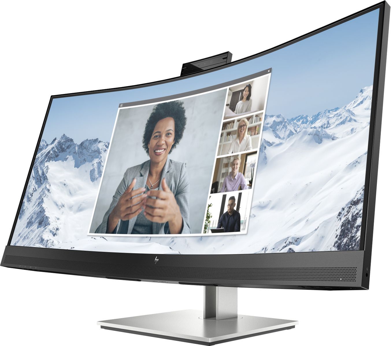 HP Monitor per video conferenze con schermo curvo E34m G4 USB-C WQHD [40Z26AA#ABB]