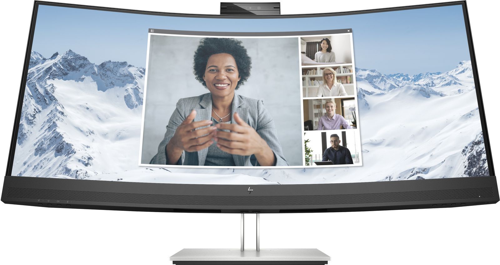 HP Monitor per video conferenze con schermo curvo E34m G4 USB-C WQHD [40Z26AA#ABB]