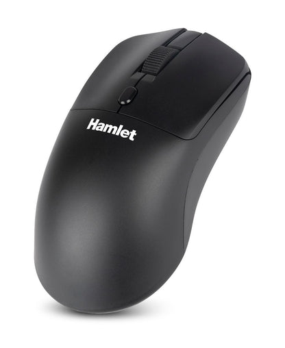Hamlet XMICEBTW-RB mouse Casa Ambidestro RF senza fili + Bluetooth Ottico 1600 DPI [XMICEBTW-RB]