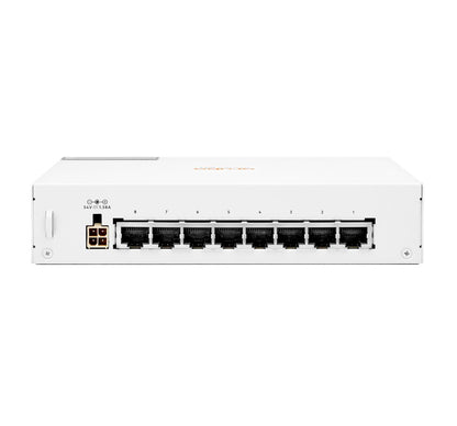 HPE Aruba Networking Aruba Instant On 1430 8G Class4 PoE 64W Non gestito L2 Gigabit Ethernet (10/100/1000) Supporto Power over Ethernet (PoE) Bianco [R8R46A#ABB]