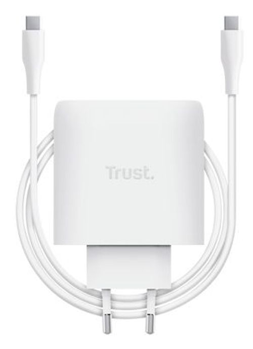 Trust Maxo Caricabatteria USB-C GaN da 65 W [25524]