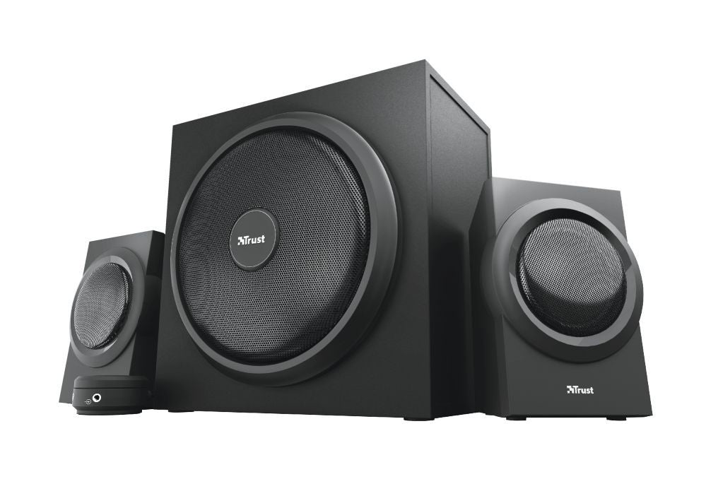 Trust Yuri set di altoparlanti 60 W Universale Nero 2.1 canali 1-via 15 W [23696]