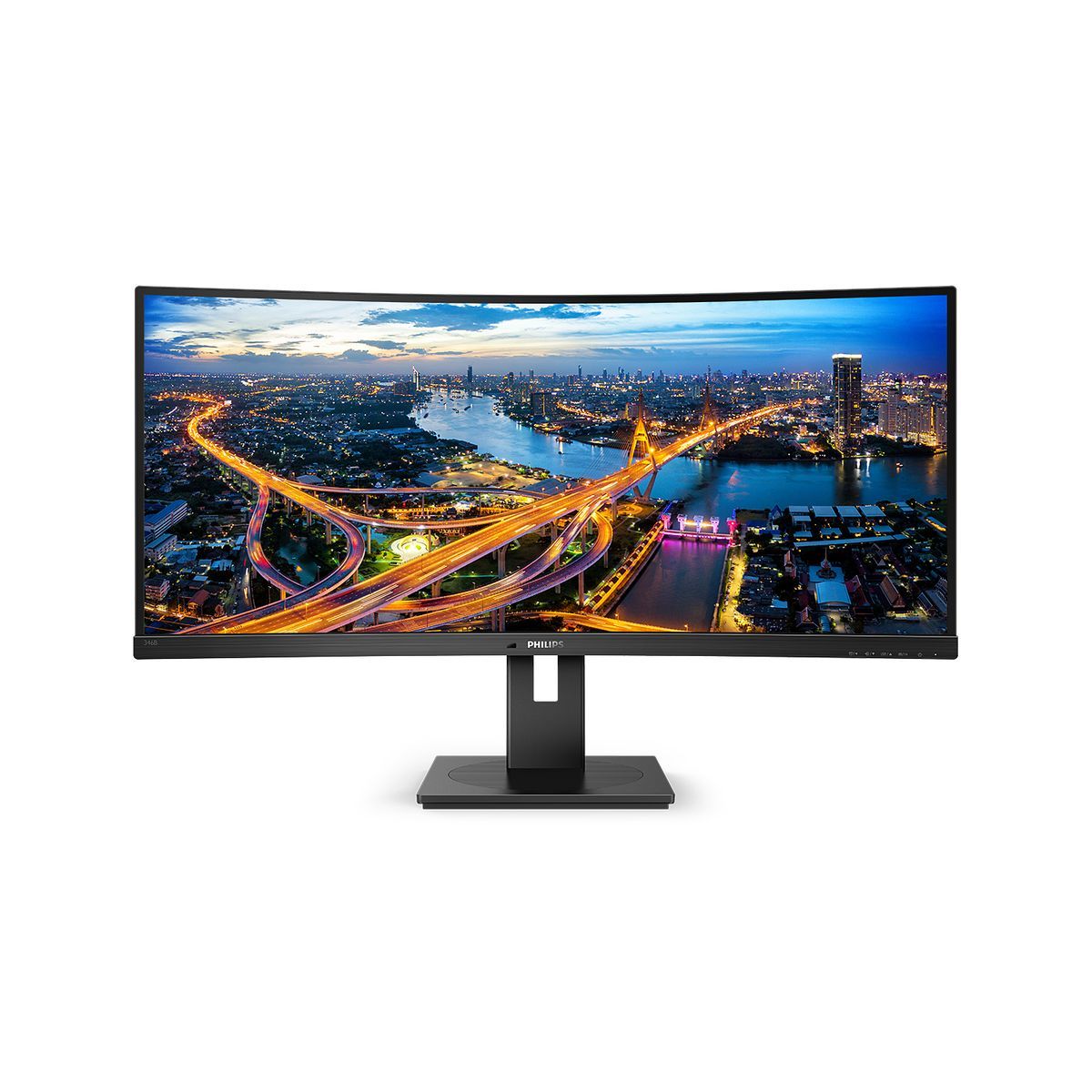 Philips B Line 346B1C/00 Monitor PC 86,4 cm (34") 3440 x 1440 Pixel Quad HD LCD Nero [346B1C/00]
