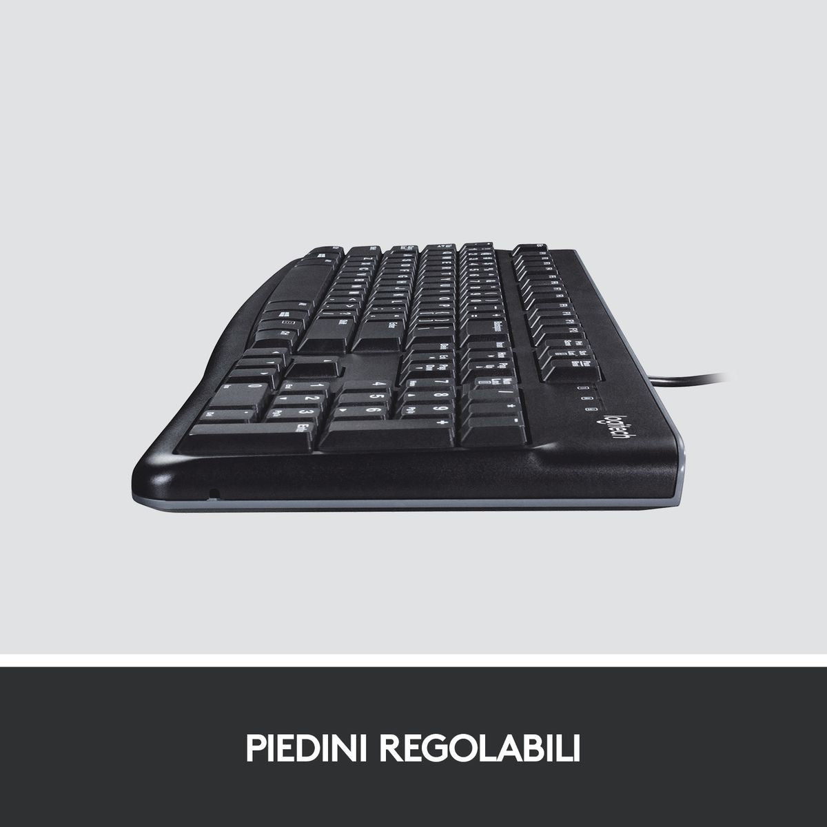 Logitech K120 Tastiera con Cavo [920-002492]
