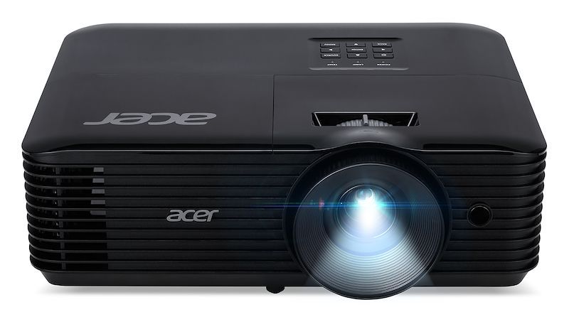Acer X129H videoproiettore Proiettore a raggio standard 4800 ANSI lumen DLP XGA (1024x768) Compatibilità 3D Nero [MR.JTH11.00Q]