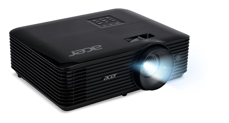 Acer X129H videoproiettore Proiettore a raggio standard 4800 ANSI lumen DLP XGA (1024x768) Compatibilità 3D Nero [MR.JTH11.00Q]