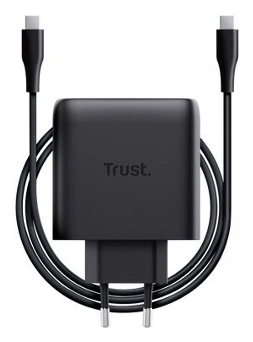 Trust Maxo Caricabatteria USB-C GaN da 65 W [25523]