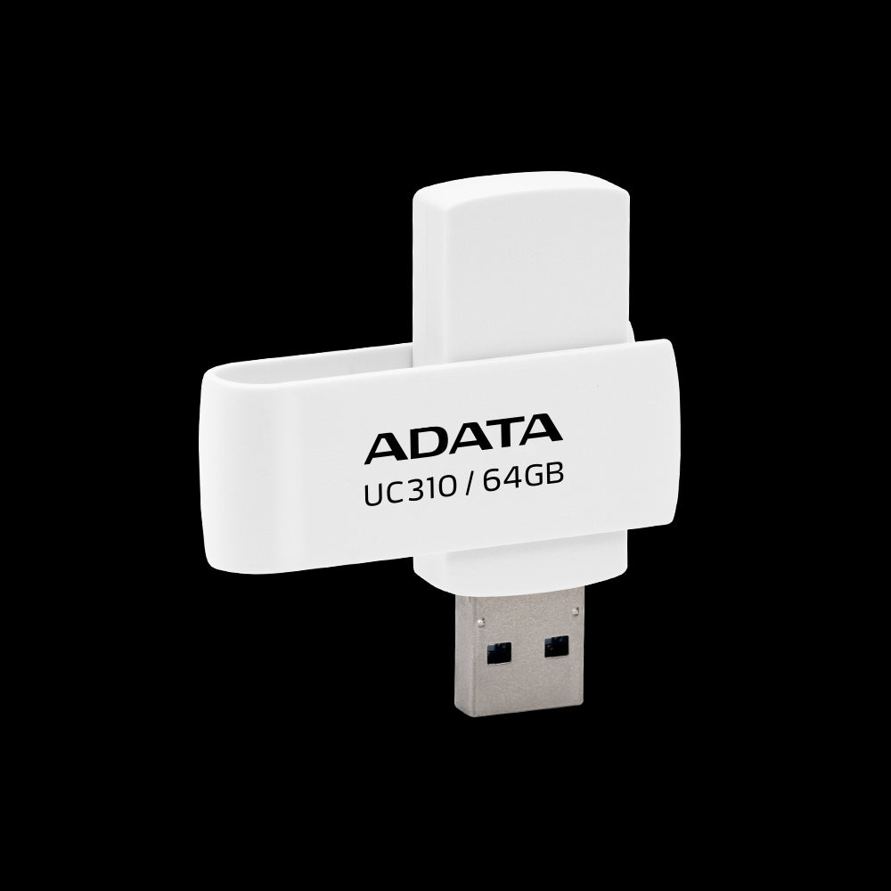 ADATA UC310 unità flash USB 64 GB USB tipo A 3.2 Gen 1 (3.1 Gen 1) Bianco [UC310-64G-RWH]