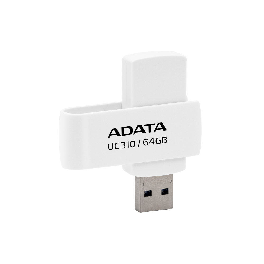 ADATA UC310 unità flash USB 64 GB USB tipo A 3.2 Gen 1 (3.1 Gen 1) Bianco [UC310-64G-RWH]