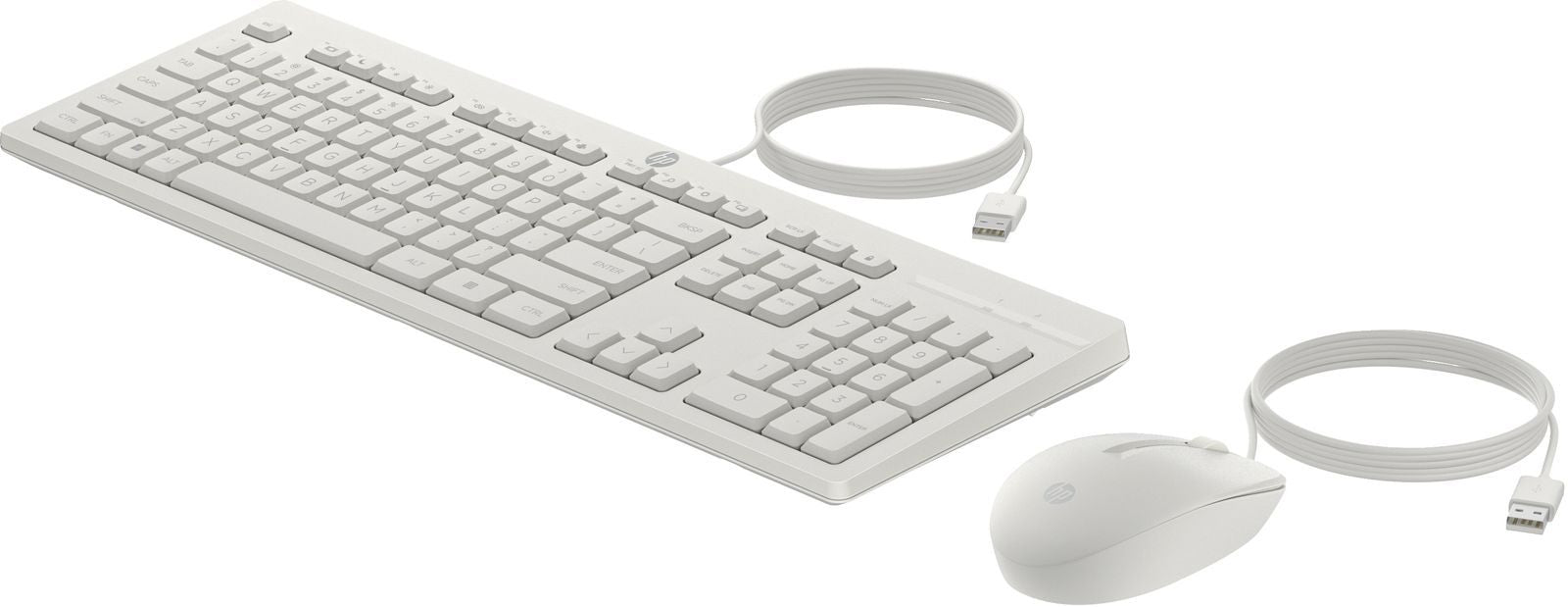HP 225 WIRED MOUSE AND KB WHITE [86J24AA#ABZ]