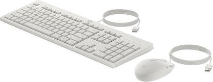 HP 225 WIRED MOUSE AND KB WHITE [86J24AA#ABZ]