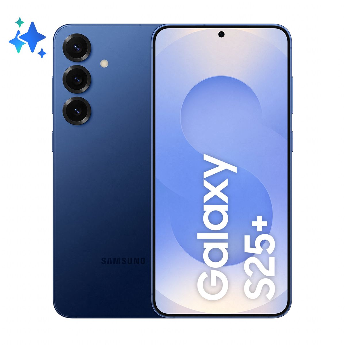 Samsung Galaxy S25+ Smartphone AI, Display 6.7'' QHD+ Dynamic AMOLED 2X, Fotocamera 50MP, RAM 12GB, 256GB, 4.900 mAh, Navy [SM-S936BDBDEUE]