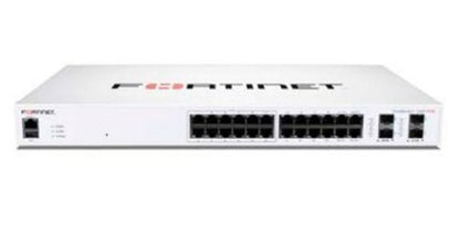 Fortinet FS-124F-FPOE switch di rete Supporto Power over Ethernet (PoE) 1U Bianco [FS-124F-FPOE]