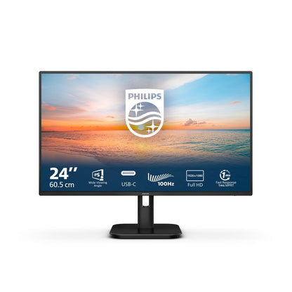 Philips Serie 1000 24E1N1300A/00 Monitor PC 60,5 cm (23.8") 1920 x 1080 Pixel Full HD LCD Nero [24E1N1300A/00]