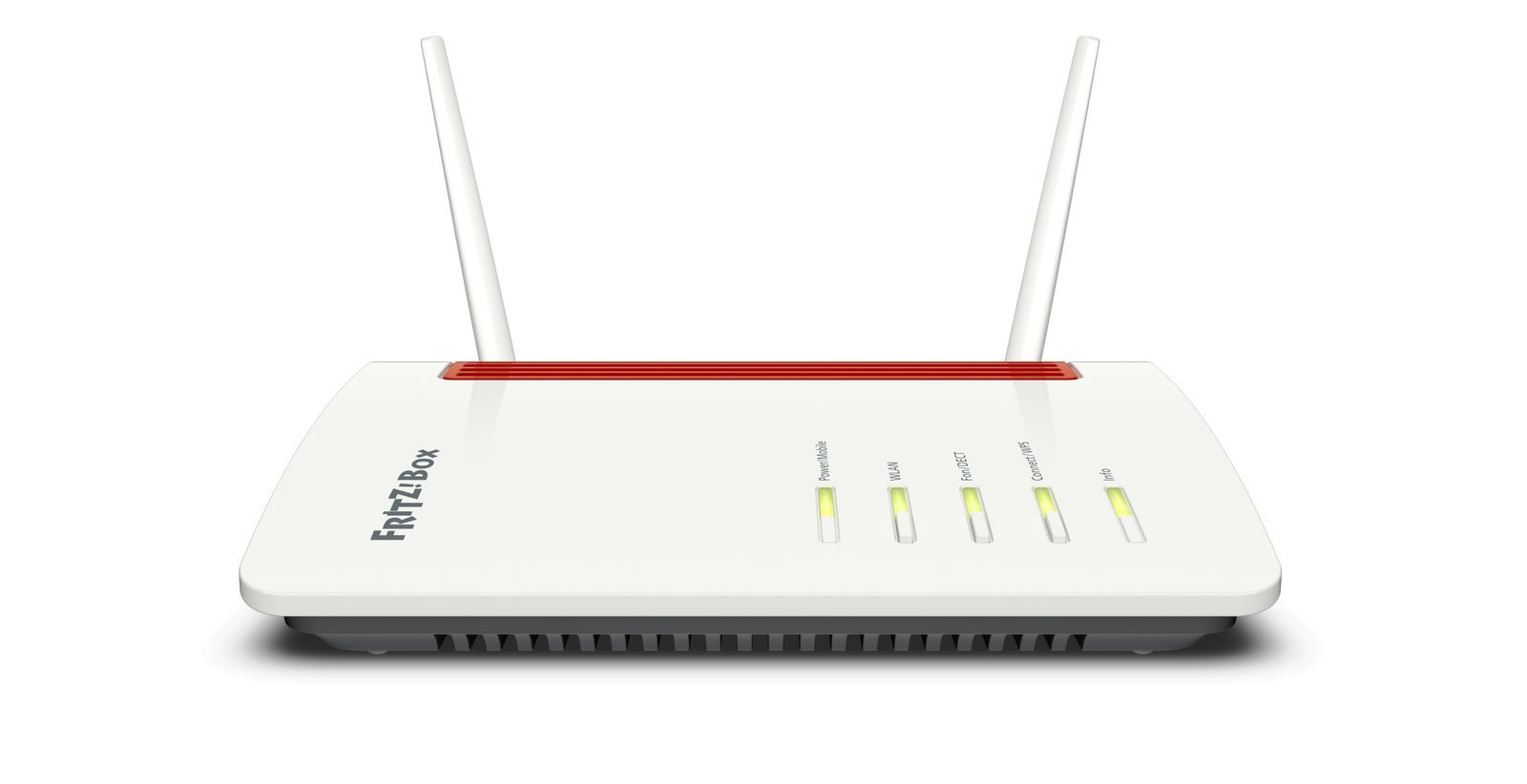 FRITZ!Box 6850 LTE router wireless Gigabit Ethernet Dual-band (2.4 GHz/5 GHz) 4G Rosso, Bianco [20002926]