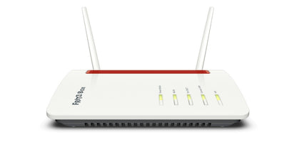 FRITZ!Box 6850 LTE router wireless Gigabit Ethernet Dual-band (2.4 GHz/5 GHz) 4G Rosso, Bianco [20002926]