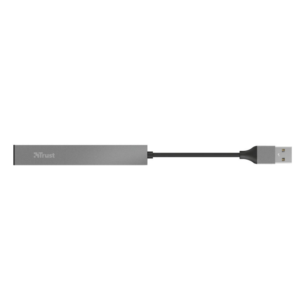 Trust Halyx Hub Mini USB a 4 porte in alluminio - [23786]