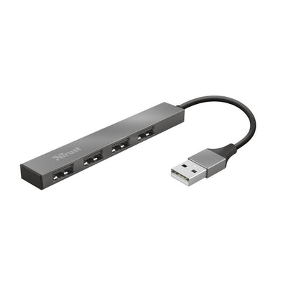 Trust Halyx Hub Mini USB a 4 porte in alluminio - [23786]