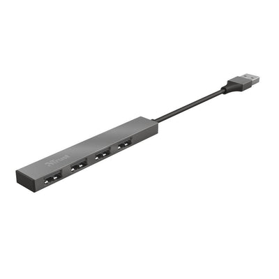 Trust Halyx Hub Mini USB a 4 porte in alluminio - [23786]