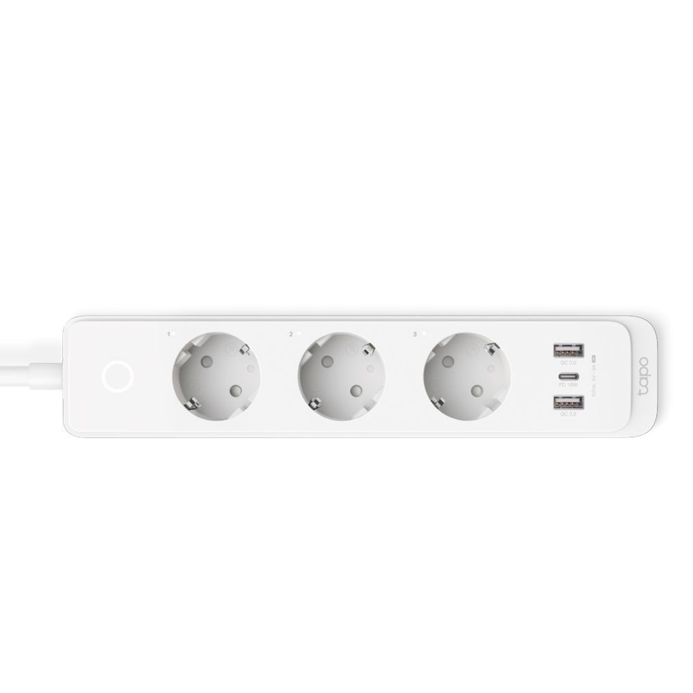 TP-Link Tapo P300 3 presa(e) AC Type F (CEE 7/4) 1,5 m 3 2300 W Bianco [TAPOP300]