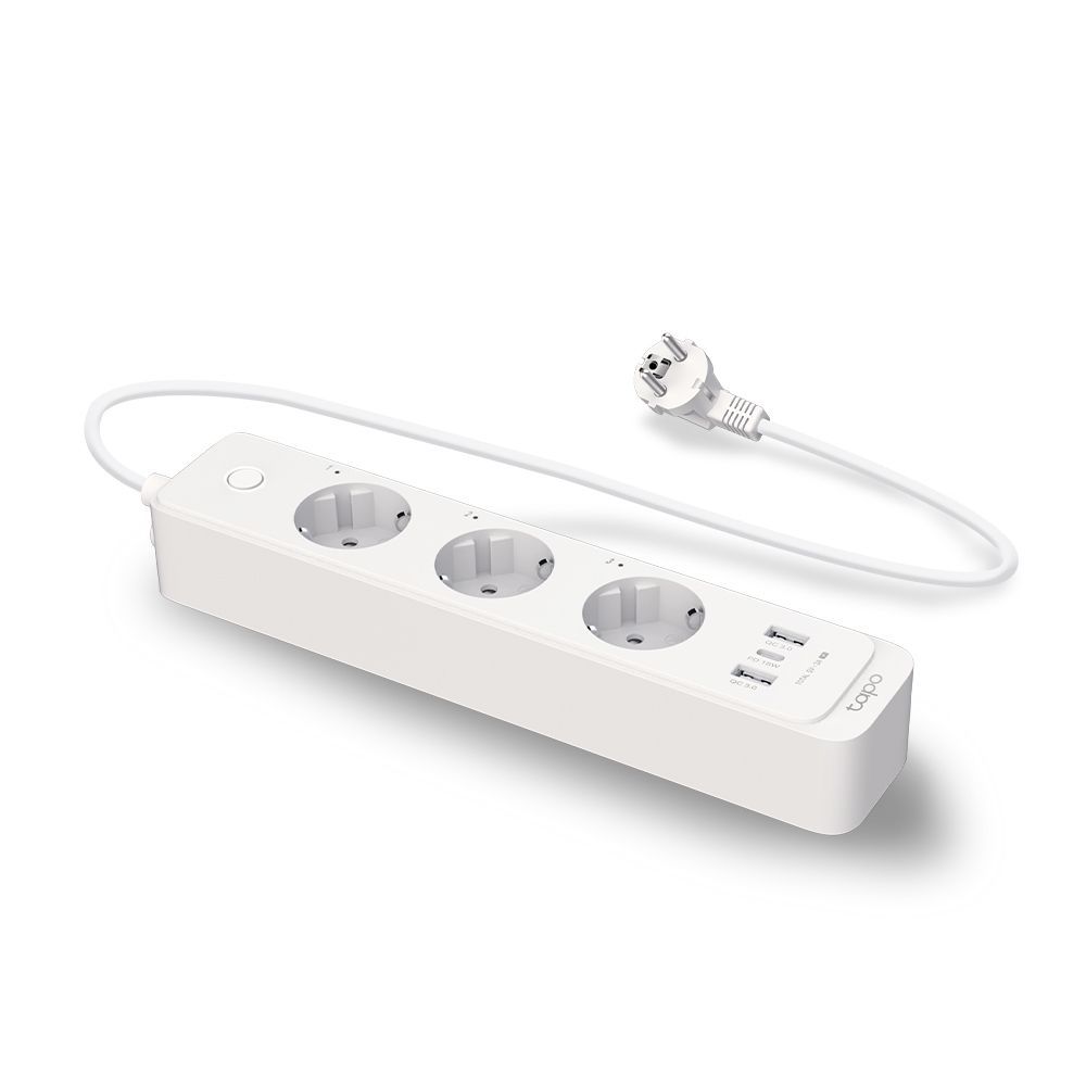 TP-Link Tapo P300 3 presa(e) AC Type F (CEE 7/4) 1,5 m 3 2300 W Bianco [TAPOP300]