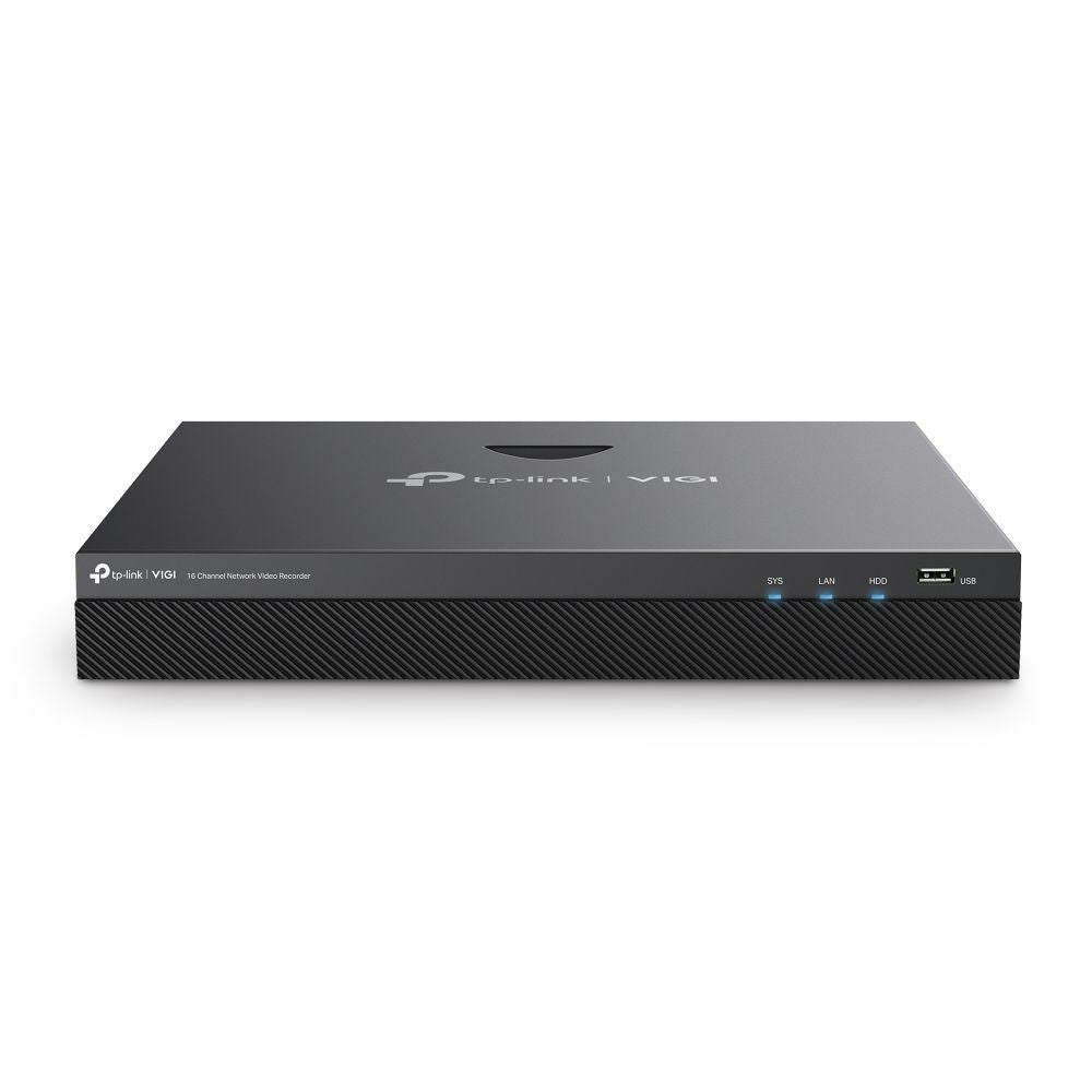TP-Link VIGI NVR2016H Videoregistratore di rete (NVR) Nero [VIGINVR2016H]